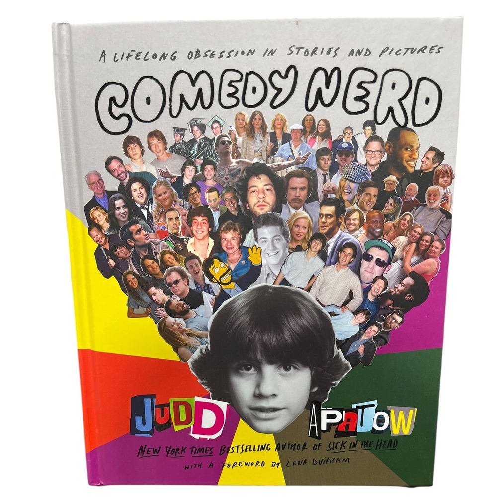 Comedy Nerd Judd Apatow Hardcover Book Memoir Stories and Pictures 9780593595930